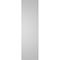 Ekena Millwork Vertical Surface Mount PVC Gable Vnt: Non-Functional, w/2"W x 1-1/2"H, Brickmould Frame, 12"W x 42"H GVPVE12X4202SN - alternate 5